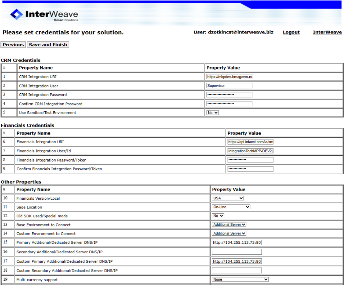 InterWeave Sage Intacct Integration for Creatio Creatio Marketplace